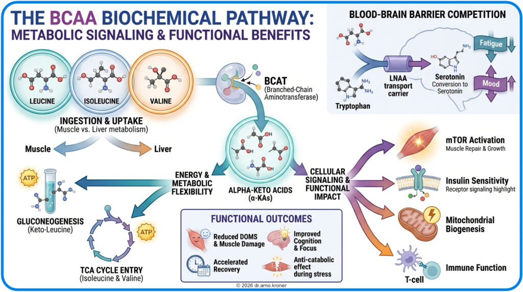 Original BCAA pathways illustration from the WordPress post.