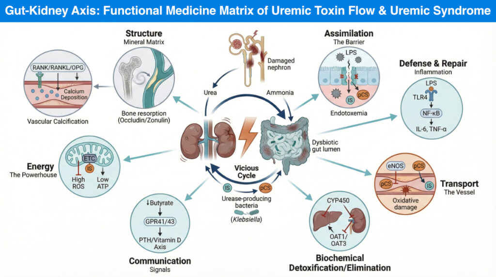 Illustration related to kidney function and chronic kidney disease.