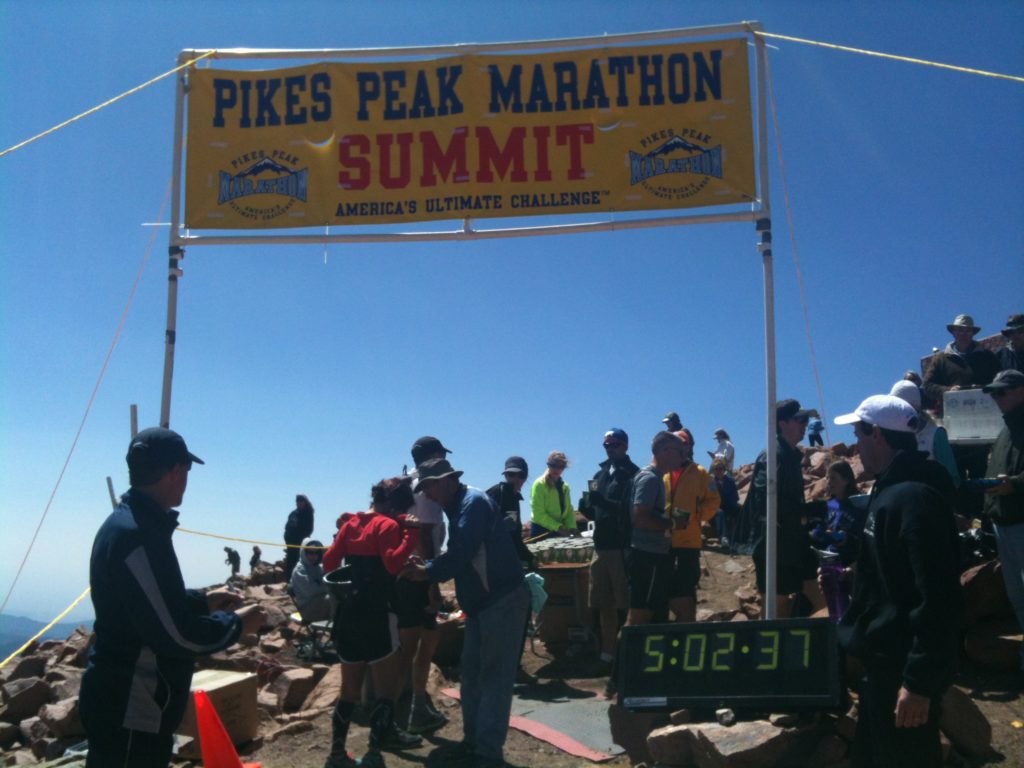pikes peak summit