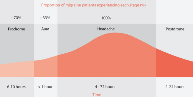 migraine time scales
